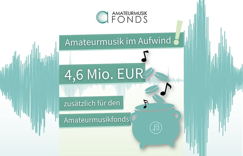 Jetzt für den Amateurmusikfonds bewerben!