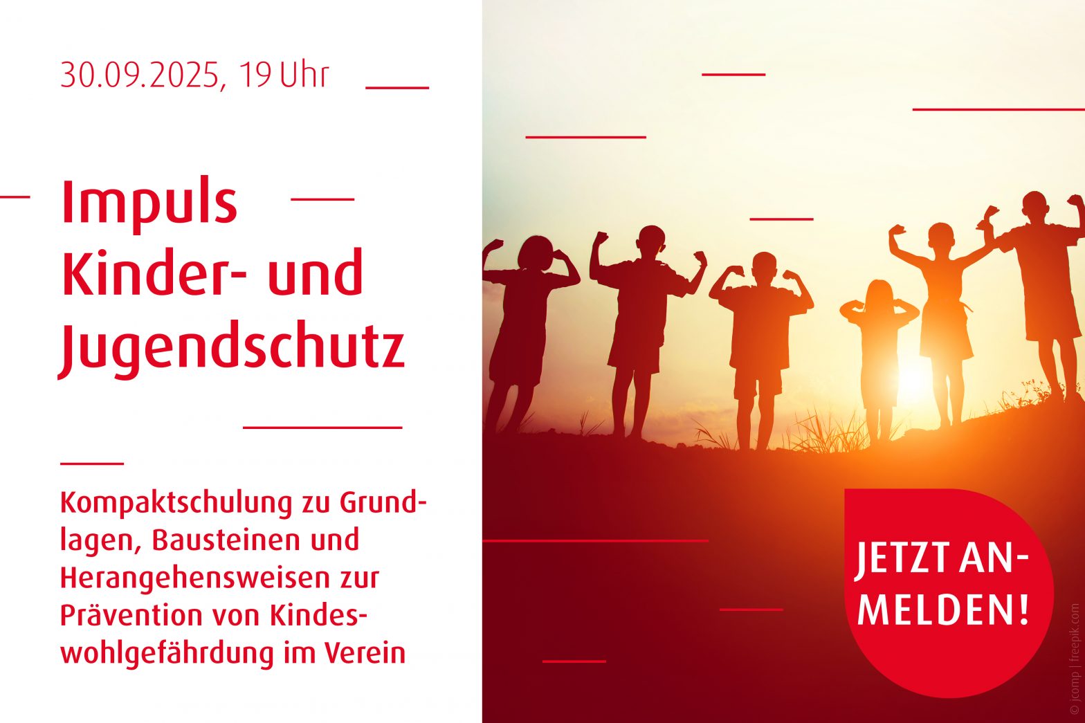 Online-Schulung zum Thema Kinder- und Jugendschutz im Verein